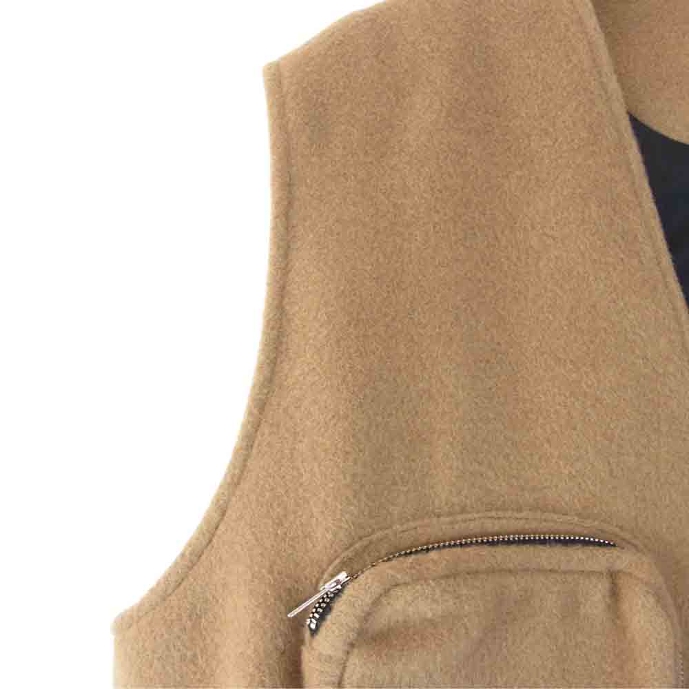 ローン ウール ツール ベスト ベージュ系 48【美品】【中古】