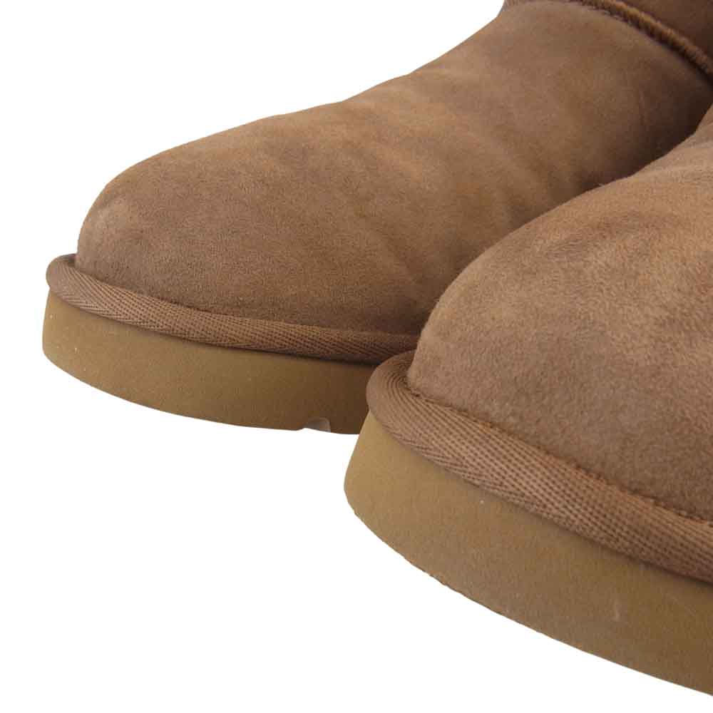 UGG sacai ムートンブーツ ブラウン ヴィンテージ 通販ファッション - sacai×UGGコラボムートンブーツ