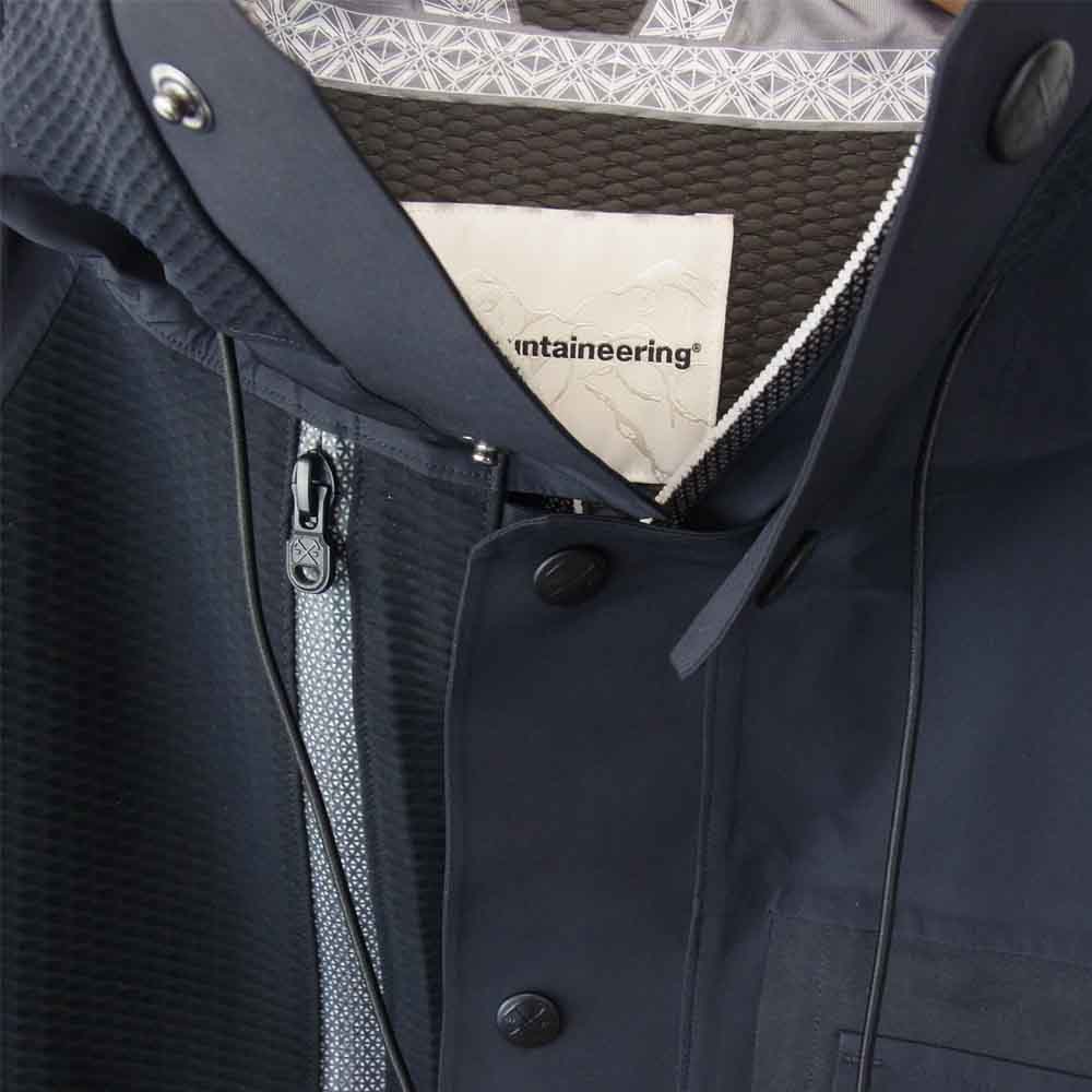 WHITE MOUNTAINEERING ホワイトマウンテニアリング WM1873209 GORE-TEX LUGGAGE MOUNTAIN PARKA ゴアテックス マウンテン パーカー ダークネイビー系 4【中古】