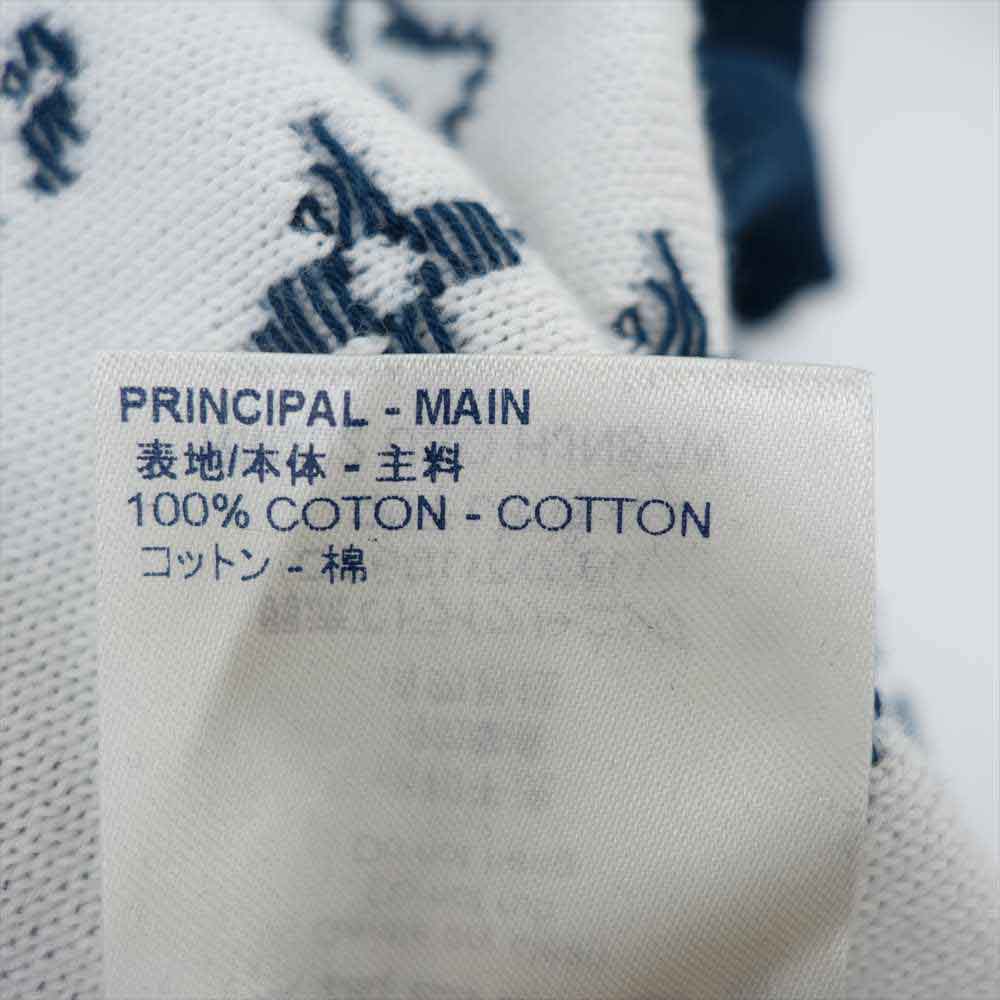 LOUIS VUITTON ルイ・ヴィトン 20AW 1A8A1V 国内正規品 Gradient Monogram Crewneck ヴァージルアブロー グラディエント グラデーション モノグラム クルーネック グリーン系 L【美品】【中古】