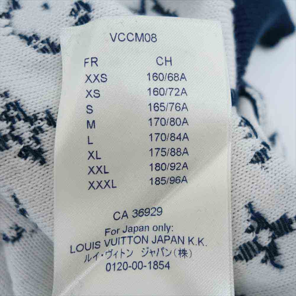 LOUIS VUITTON ルイ・ヴィトン 20AW 1A8A1V 国内正規品 Gradient Monogram Crewneck ヴァージルアブロー グラディエント グラデーション モノグラム クルーネック グリーン系 L【美品】【中古】