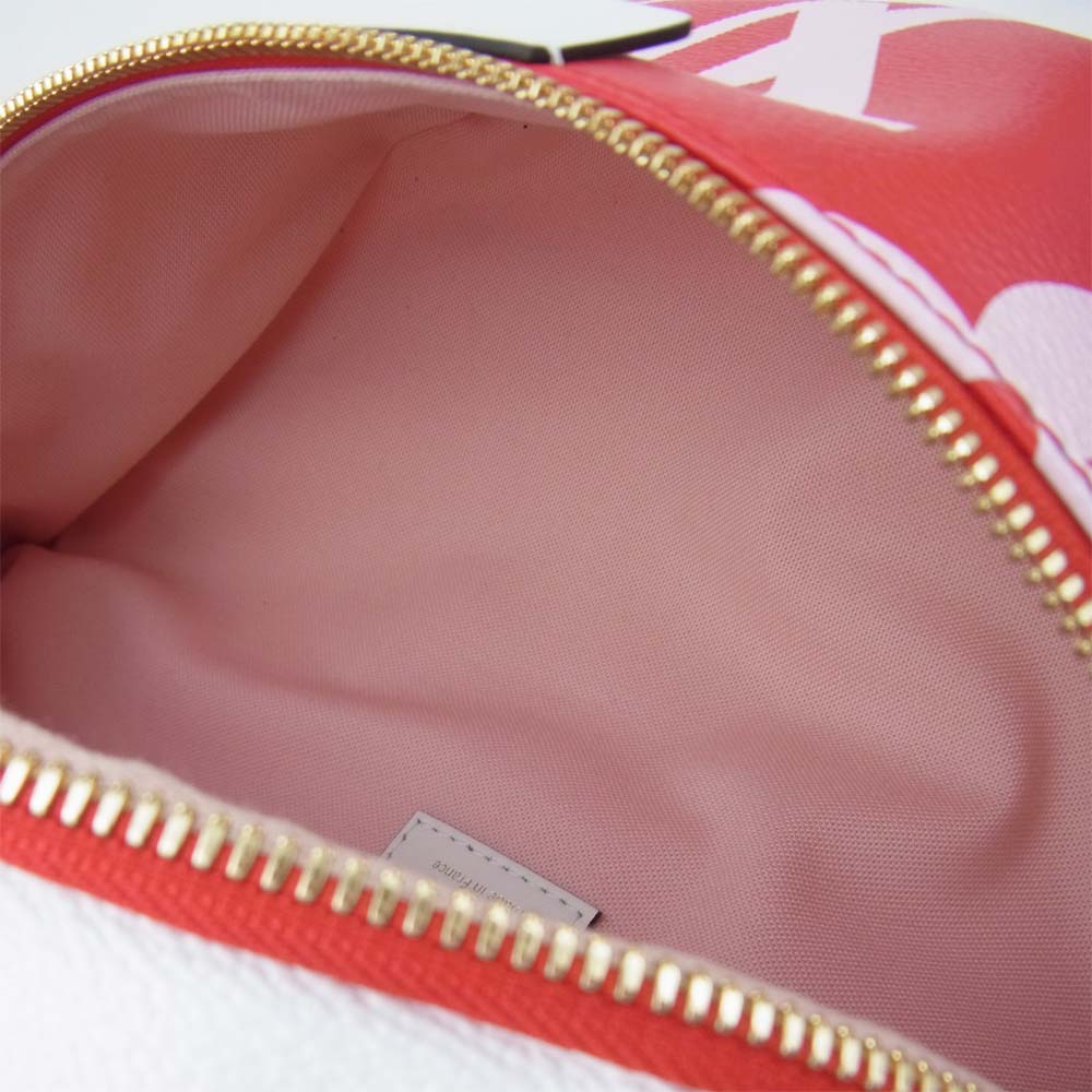LOUIS VUITTON ルイ・ヴィトン M44575 モノグラム ジャイアント バムバッグ ヒップバッグ ウエストバッグ レッド マルチカラー系【極上美品】【中古】