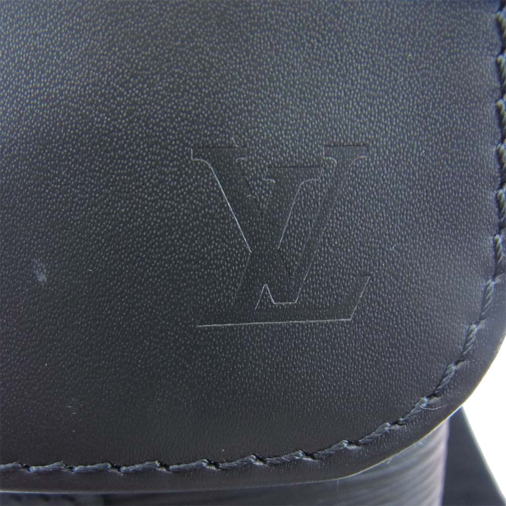 LOUIS VUITTON ルイ・ヴィトン M53302 エピ クリストファー PM リュック ブラック系【美品】【中古】