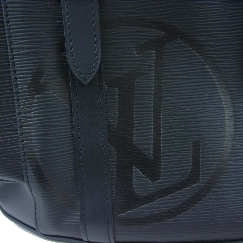 LOUIS VUITTON ルイ・ヴィトン M53302 エピ クリストファー PM リュック ブラック系【美品】【中古】