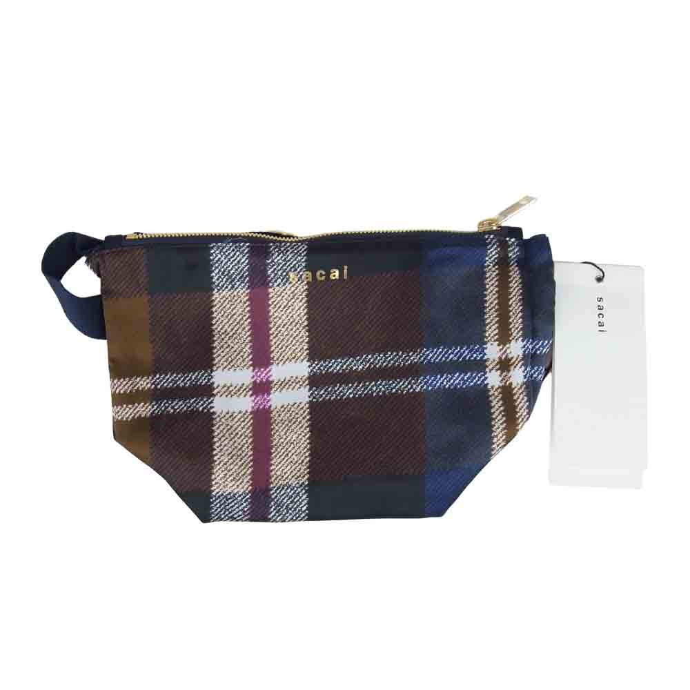 Sacai サカイ 19AW  19-04526 MINI POUCH ミニ ポーチ マルチカラー系【新古品】【未使用】【中古】