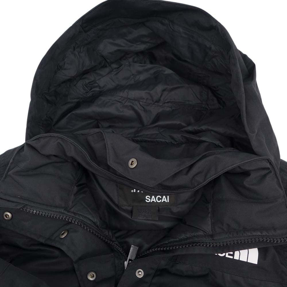 THE NORTH FACE ノースフェイス 17AW ND9171SA SACAI サカイ Bomber Jacket ボンバー ジャケット ブラック系 M【中古】
