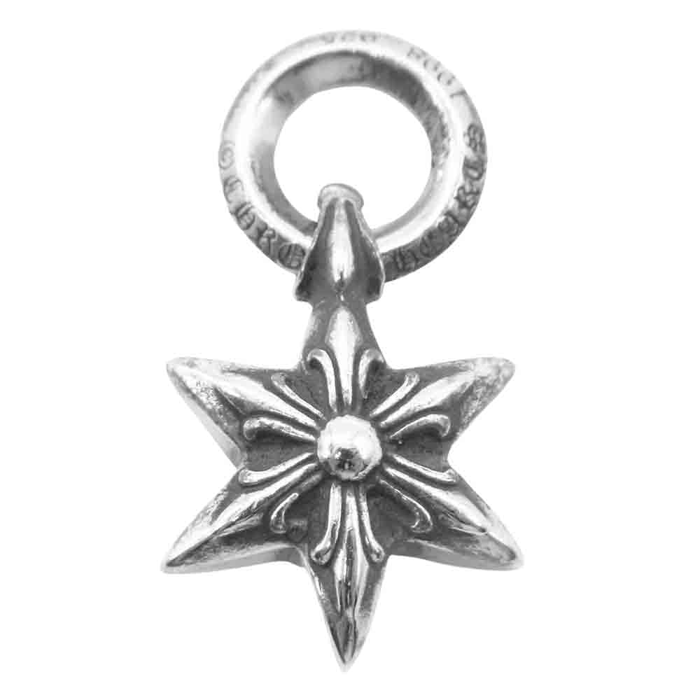 CHROME HEARTS クロムハーツ（原本無） Star Charm スター チャーム ペンダント トップ シルバー系【中古】
