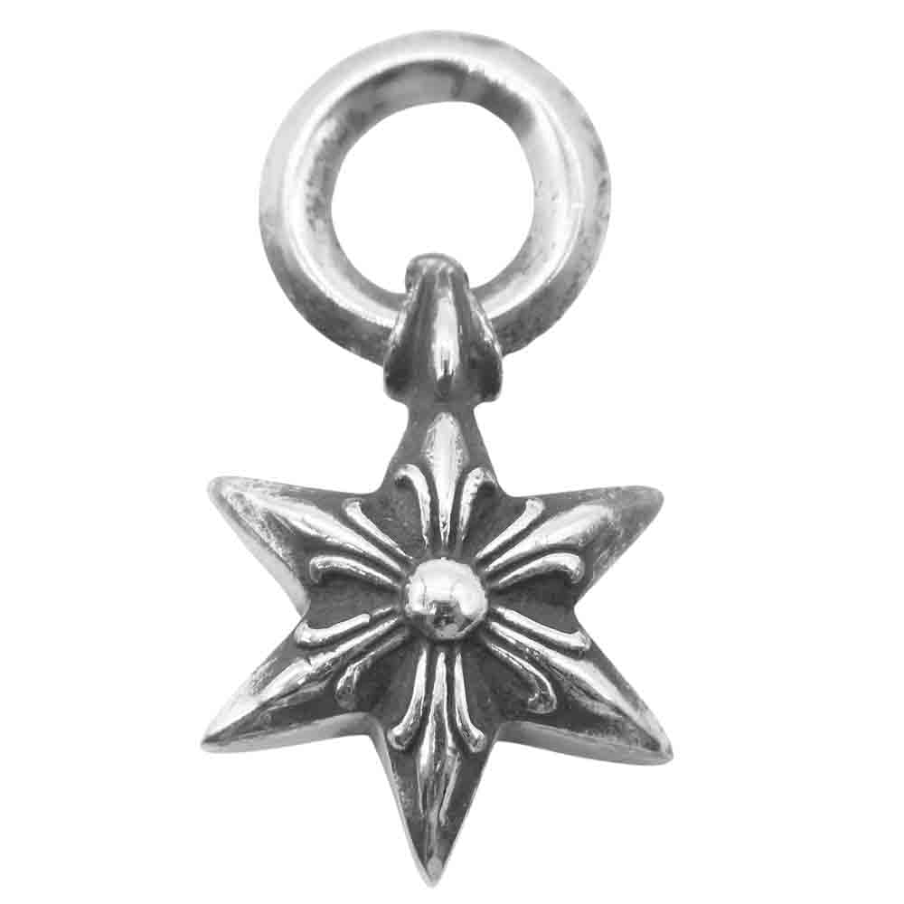 CHROME HEARTS クロムハーツ（原本無） Star Charm スター チャーム ペンダント トップ シルバー系【中古】