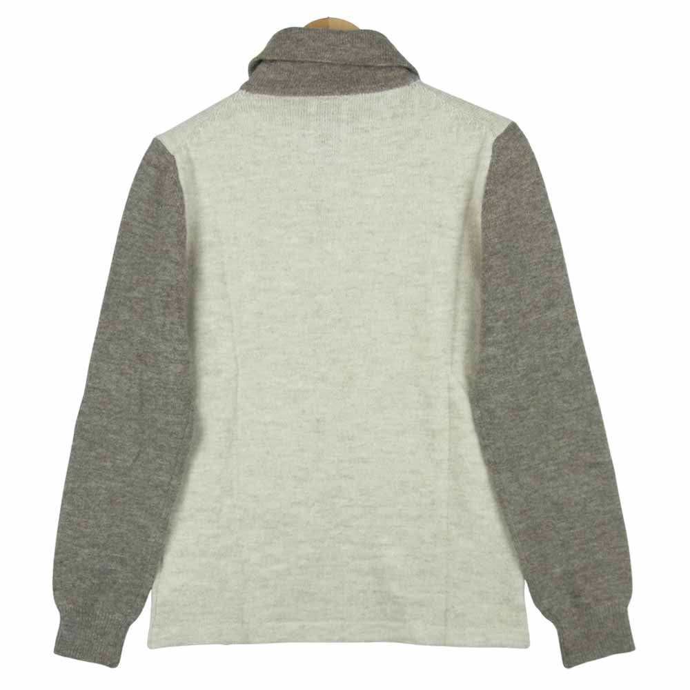 VISVIM ビズビム 114205012006 ECHO KNIT SWEATER 1 プルオーバー ニット ウール 日本製 ベージュ系 グレイッシュブラウン系 1【中古】