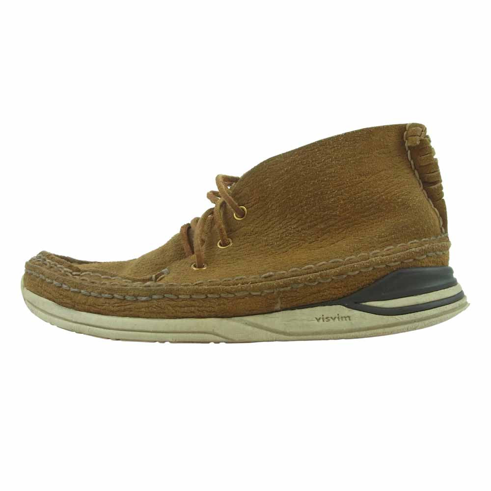 VISVIM ビズビム 15AW Voyageur Moc Folk モカシン シューズ ブラウン系 US8.5【中古】
