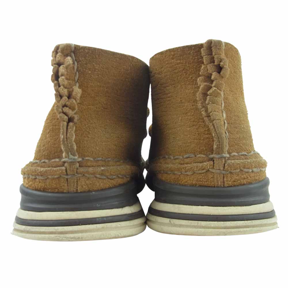 VISVIM ビズビム 15AW Voyageur Moc Folk モカシン シューズ ブラウン系 US8.5【中古】