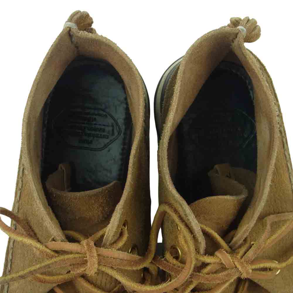 VISVIM ビズビム 15AW Voyageur Moc Folk モカシン シューズ ブラウン系 US8.5【中古】