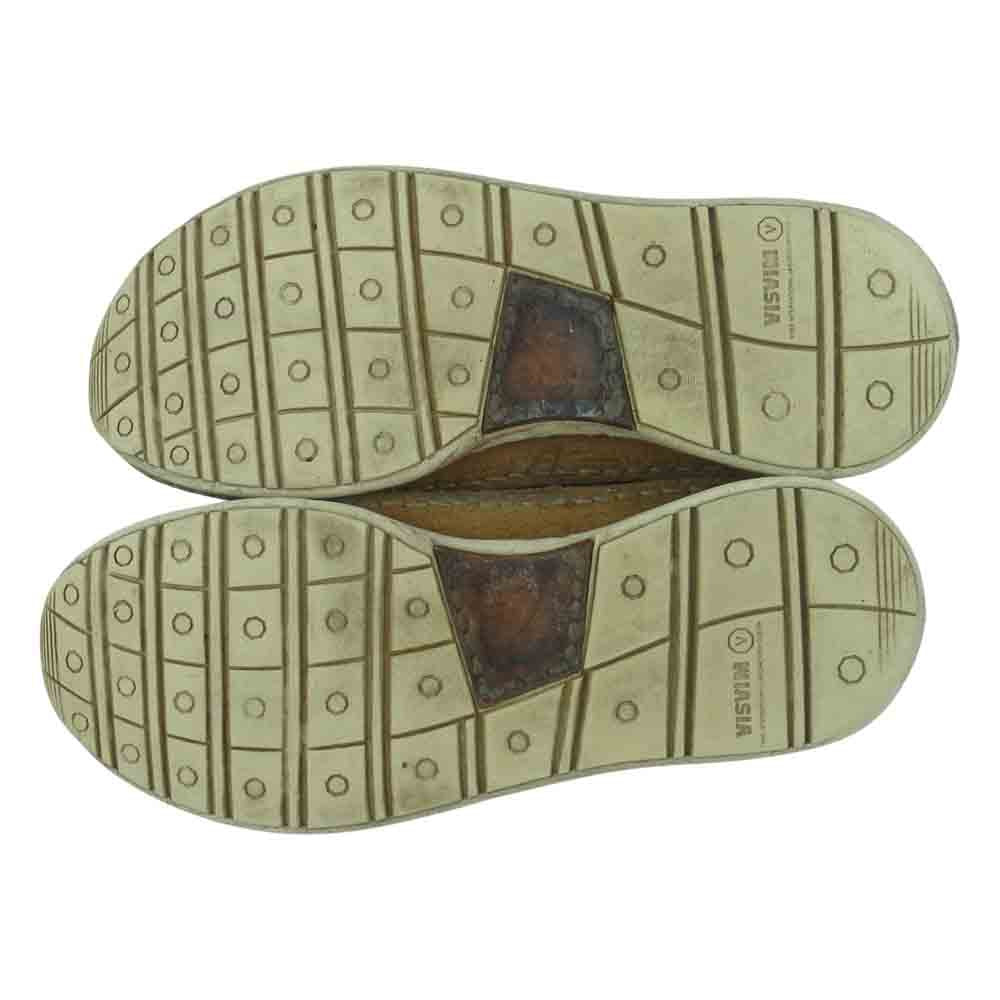 VISVIM ビズビム 15AW Voyageur Moc Folk モカシン シューズ ブラウン系 US8.5【中古】
