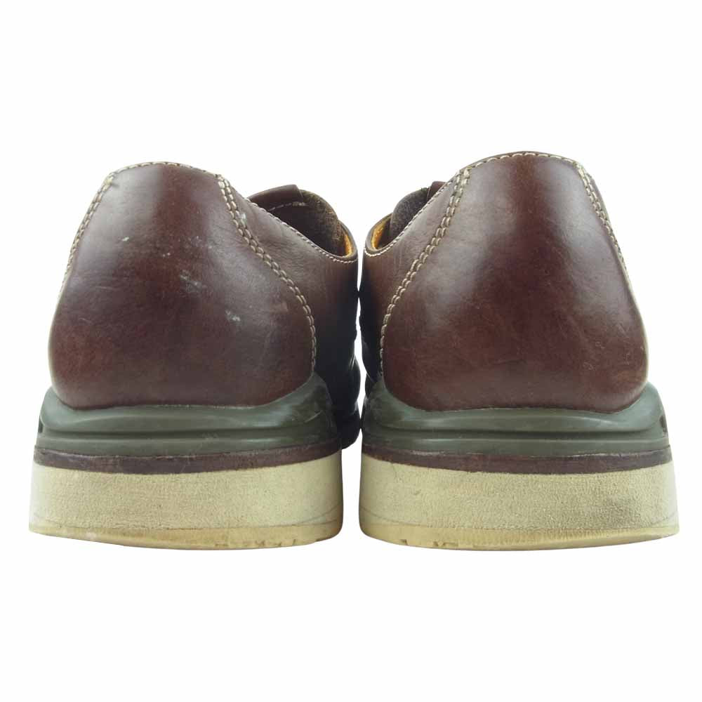 VISVIM ビズビム 13AW spot virgil plain toe folk プレーントゥ シューズ ブラウン系 US09【中古】