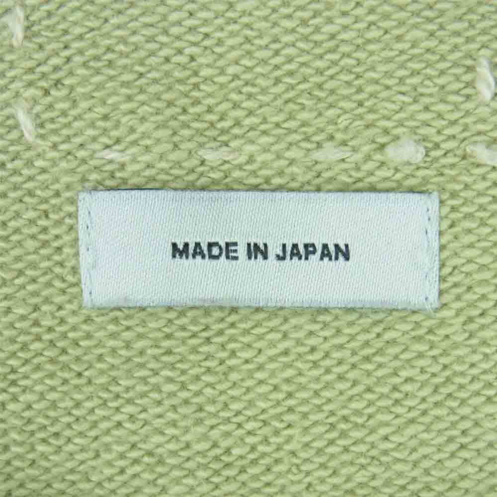 VISVIM ビズビム 17SS 0117105010015 JUMBO CREW SWEAT L/S VEGGIE DYE ジャンボ クルーネック スウェット ライトグリーン系 1【中古】