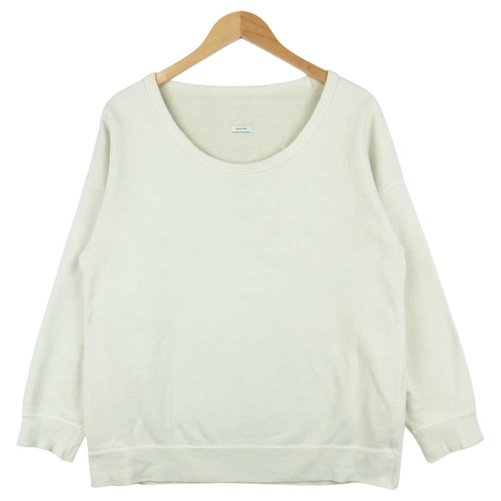 VISVIM ビズビム 17SS 0117105010015 JUMBO CREW SWEAT L/S VEGGIE DYE ジャンボ クルーネック スウェット ベージュ系 2【中古】