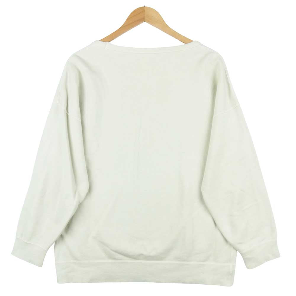 VISVIM ビズビム 17SS 0117105010015 JUMBO CREW SWEAT L/S VEGGIE DYE ジャンボ クルーネック スウェット ベージュ系 2【中古】