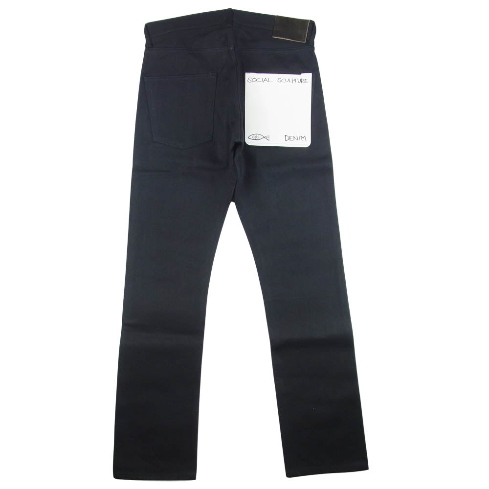 VISVIM ビズビム 15SS 115105005037 social sculpture 01 SLIM CMYK BLK ブラック デニム パンツ ブラック系 W32 L32【新古品】【未使用】【中古】