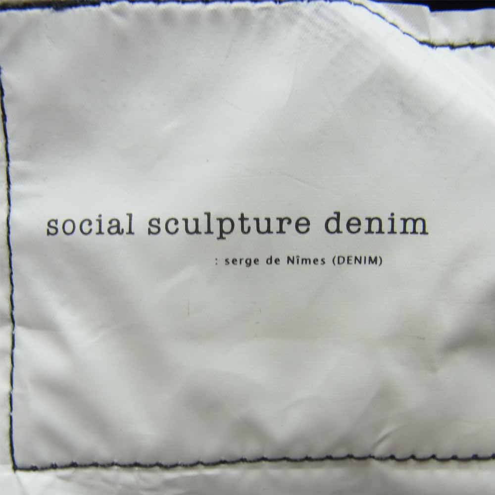 VISVIM ビズビム 15SS 115105005037 social sculpture 01 SLIM CMYK BLK ブラック デニム パンツ ブラック系 W32 L32【新古品】【未使用】【中古】