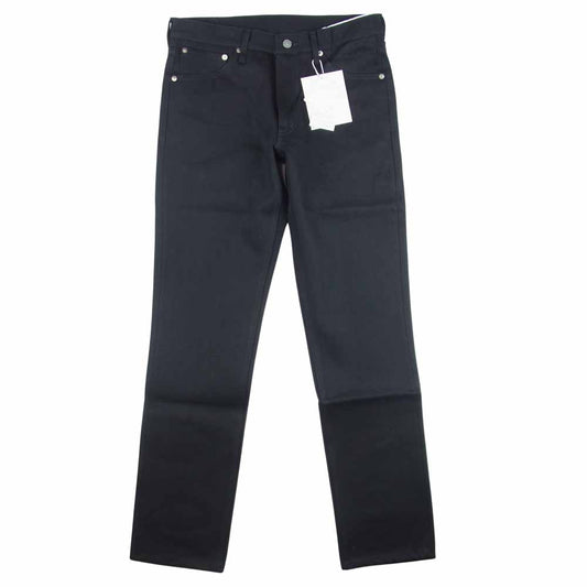 VISVIM ビズビム 115105005038 SOCIAL SCULPTURE 03R ストレート デニム パンツ ブラック系 W32 L32【新古品】【未使用】【中古】