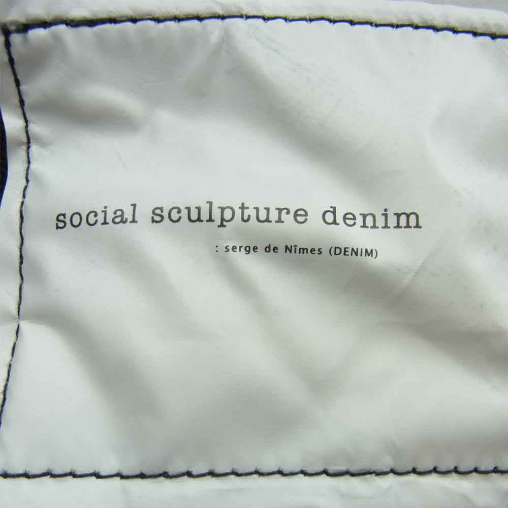 VISVIM ビズビム 115105005038 SOCIAL SCULPTURE 03R ストレート デニム パンツ ブラック系 W32 L32【新古品】【未使用】【中古】