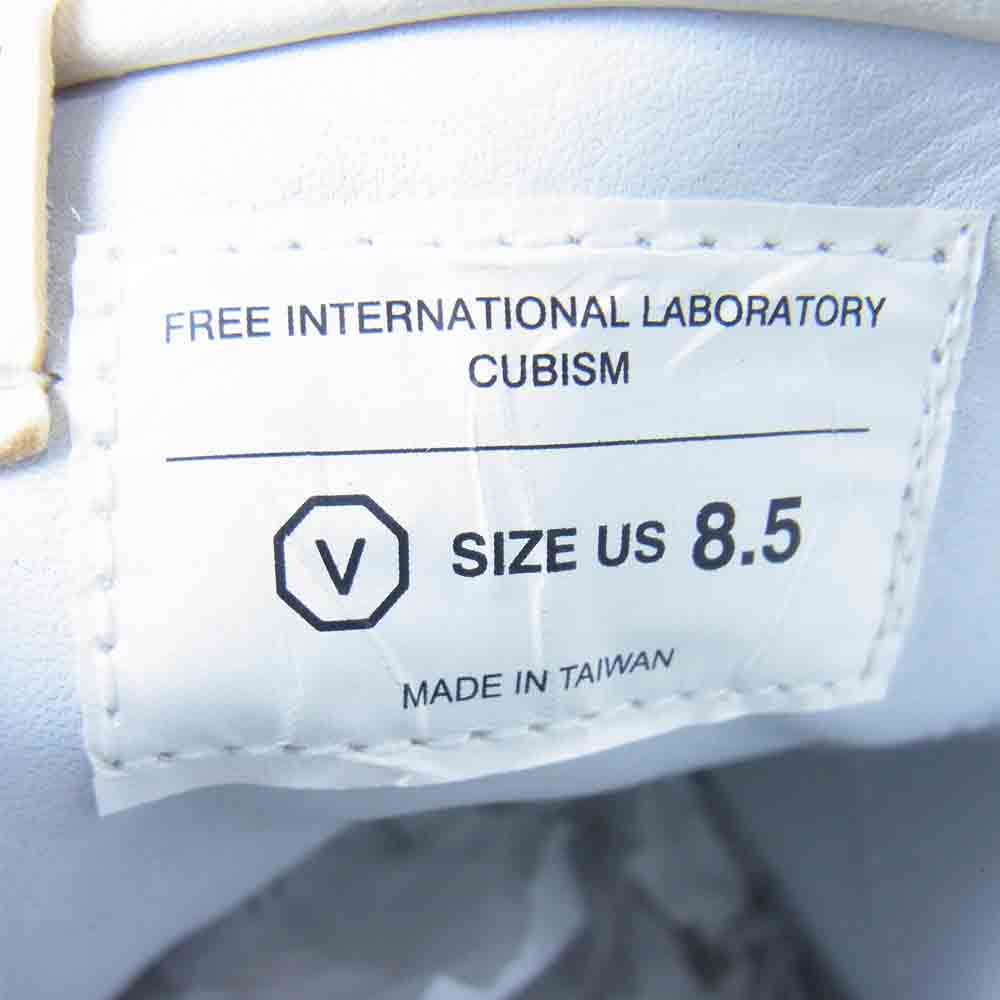 VISVIM ビズビム 120101001004 Skagway Hi Canvas Patten キャンバス ハイカット ホワイト系 US8.5【新古品】【未使用】【中古】