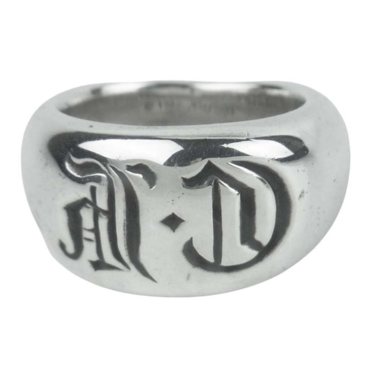 CHROME HEARTS クロムハーツ（原本無） シール スタンプ リング スターリングシルバー シルバー系 17号【中古】