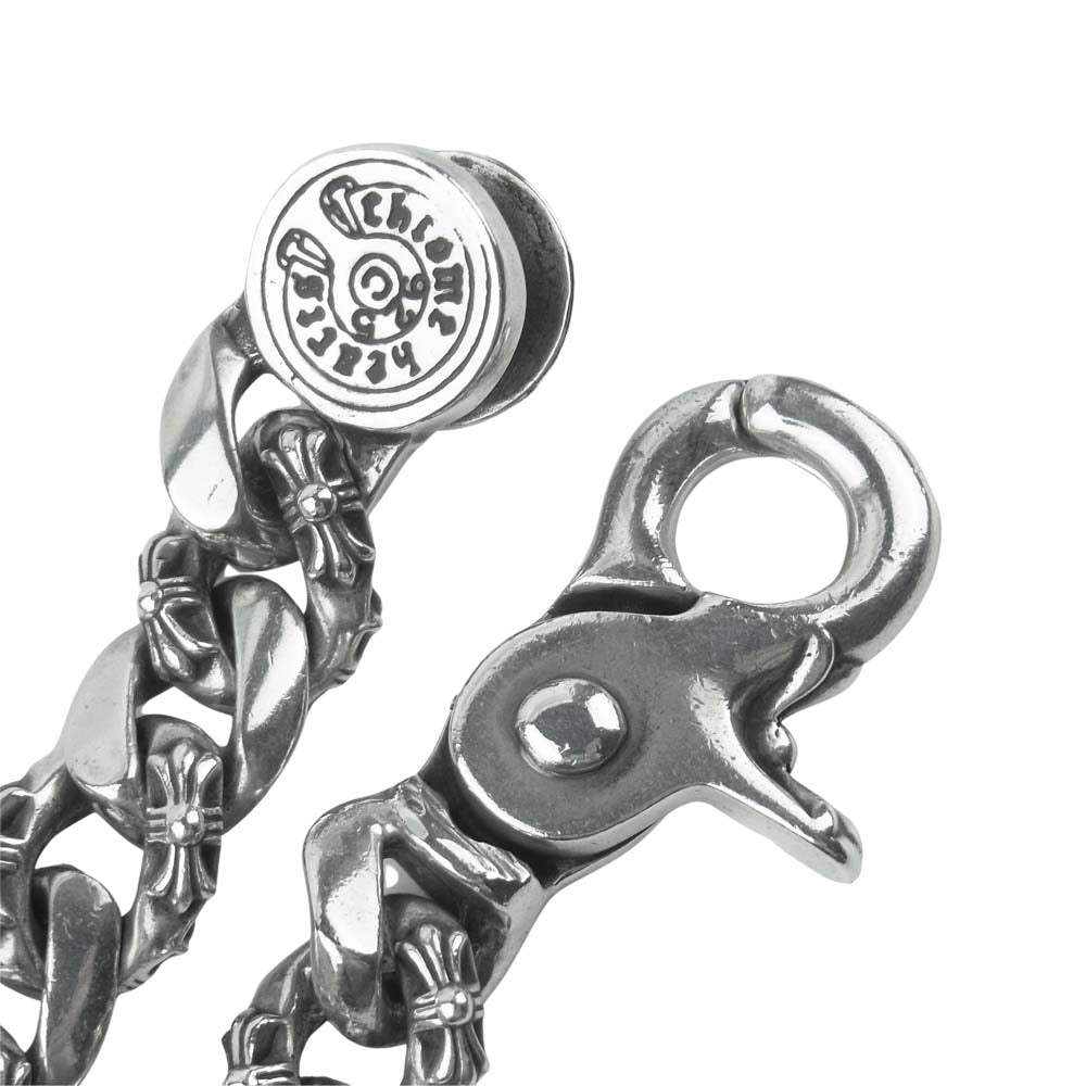 CHROME HEARTS クロムハーツ（原本無） ファンシーリンク チェーン クリップ ブレスレット シルバー系【中古】