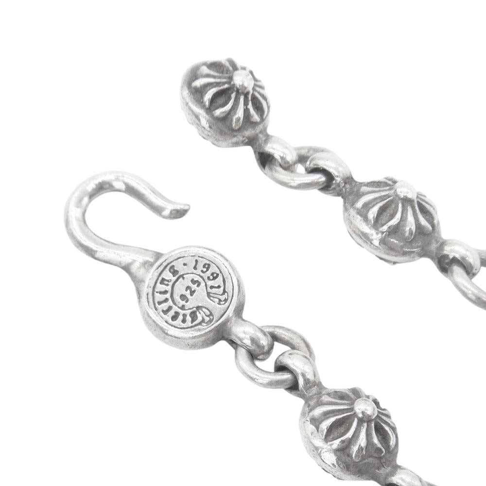 CHROME HEARTS クロムハーツ（原本無） クロスボール BSフレア ネックレス シルバー系【中古】