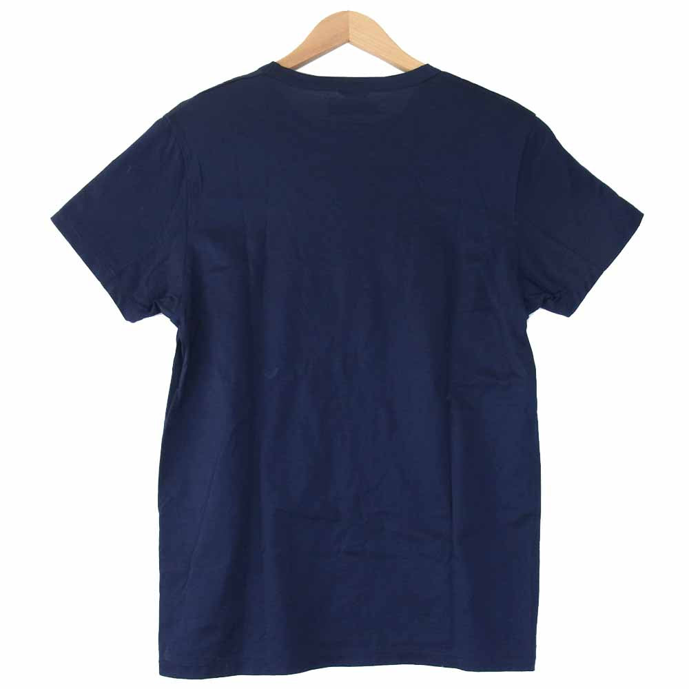 junhashimoto ジュンハシモト ロゴ プリント Tシャツ ネイビー系 5【中古】