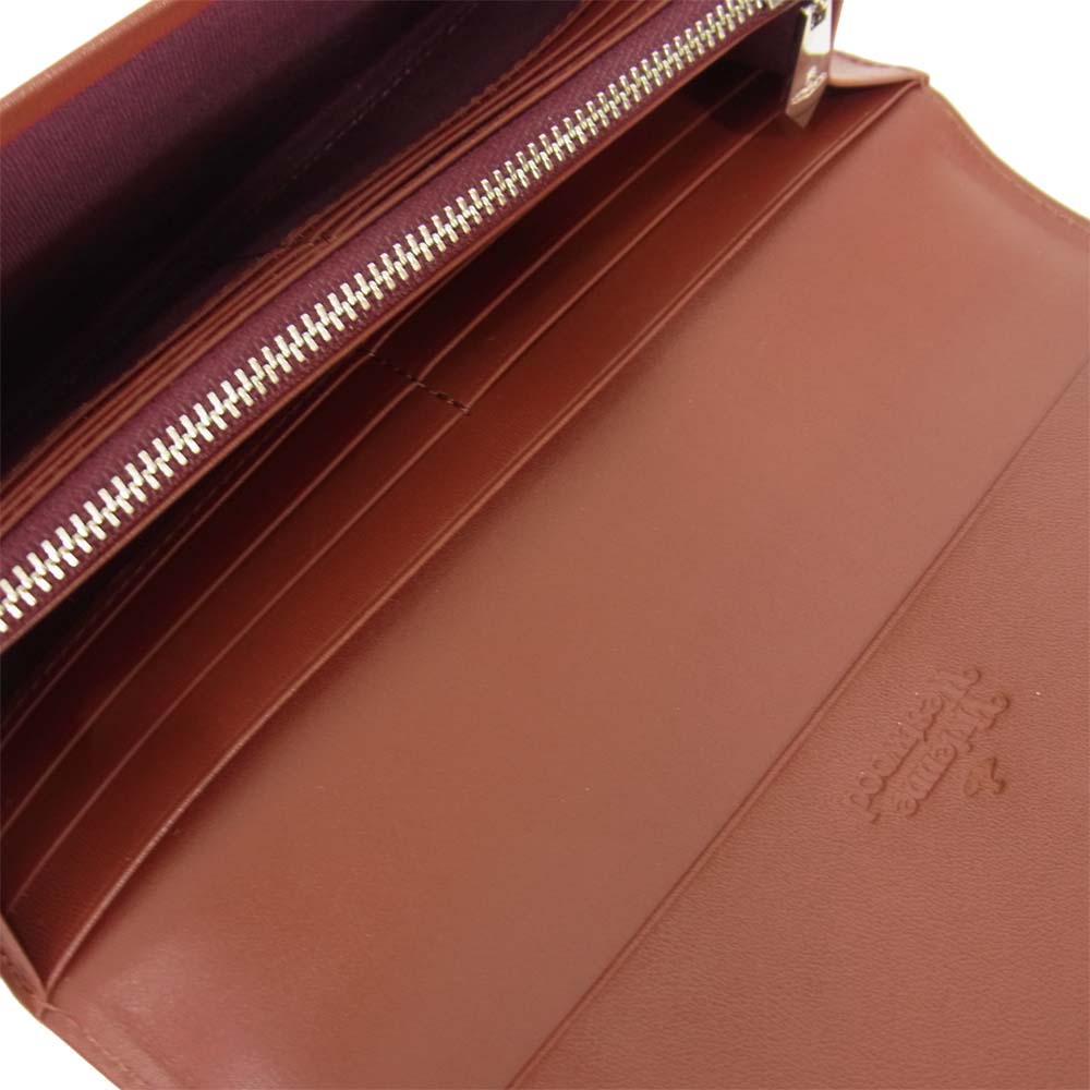 Vivienne Westwood ヴィヴィアンウエストウッド 3318AH01 ベルテッド タータン ターコイズ 長財布 ライトブルー系【新古品】【未使用】【中古】