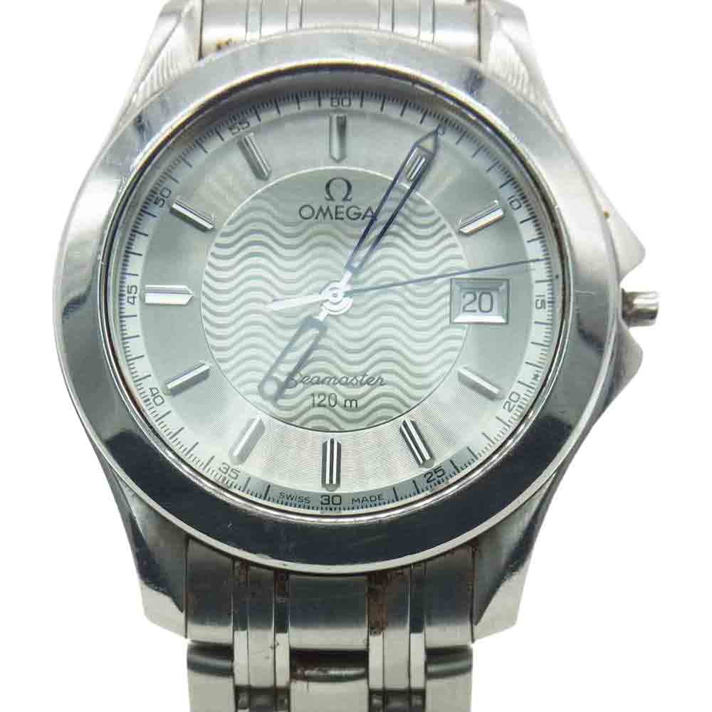 OMEGA オメガ 2511.31 難有 Seamaster シーマスター 120 M クォーツ 時計 シルバー系【中古】