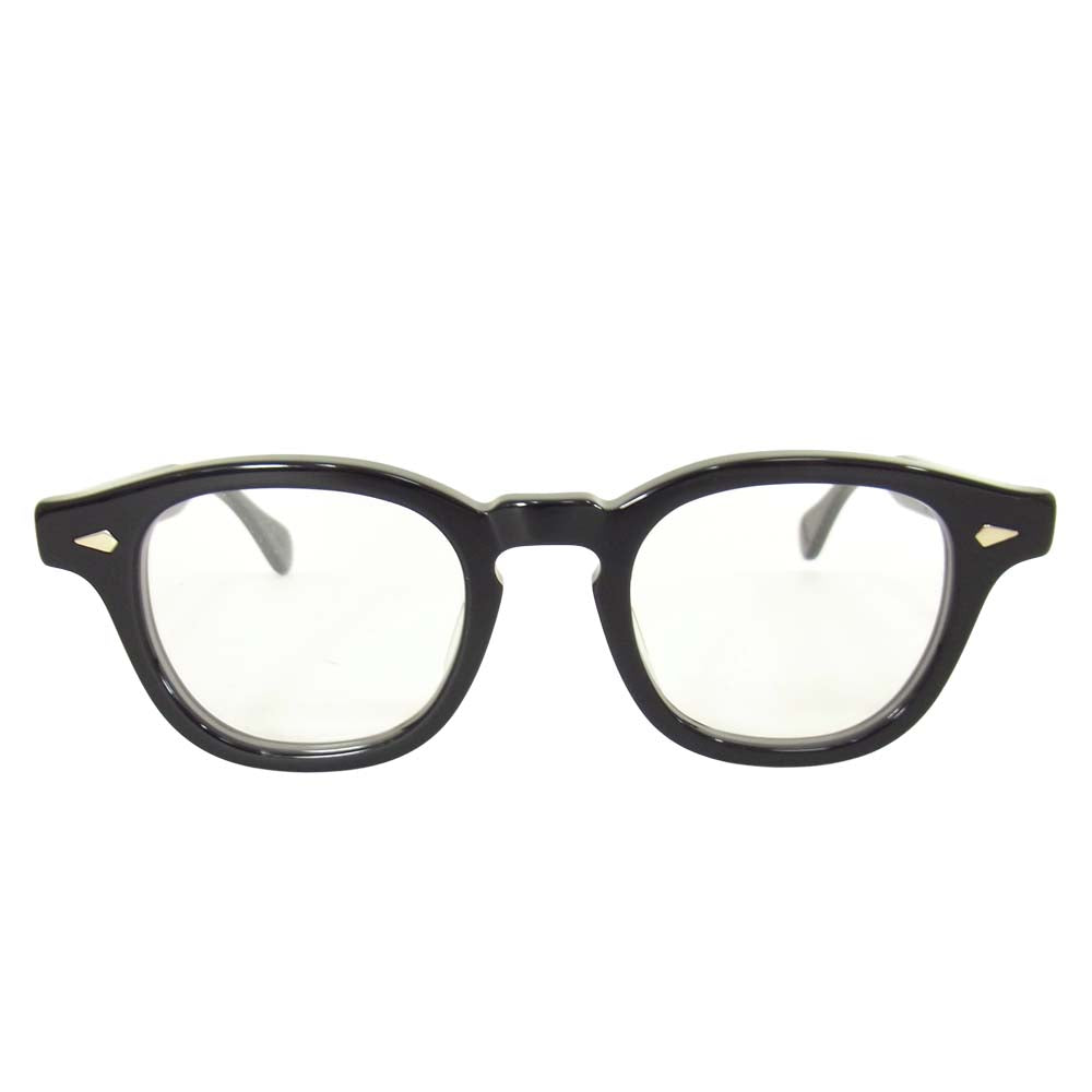 JULIUS TART OPTICAL レンズ クリア ブラック系【美品】【中古】