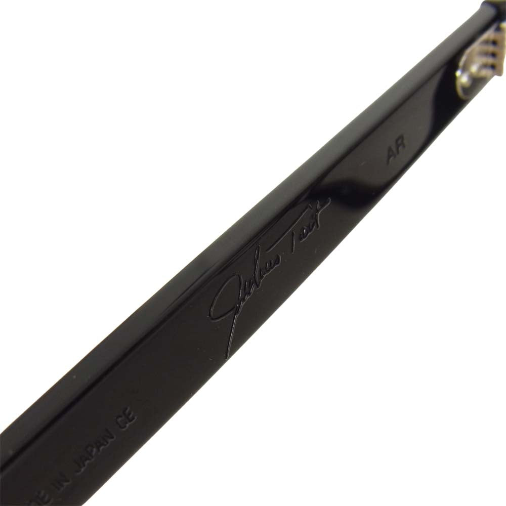 JULIUS TART OPTICAL レンズ クリア ブラック系【美品】【中古】