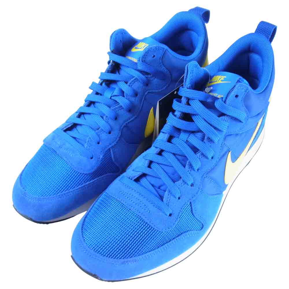 NIKE ナイキ 682844 400 INTERNATIONALIST MID インターナショナリスト ミッド ブルー系 US10.5【中古】