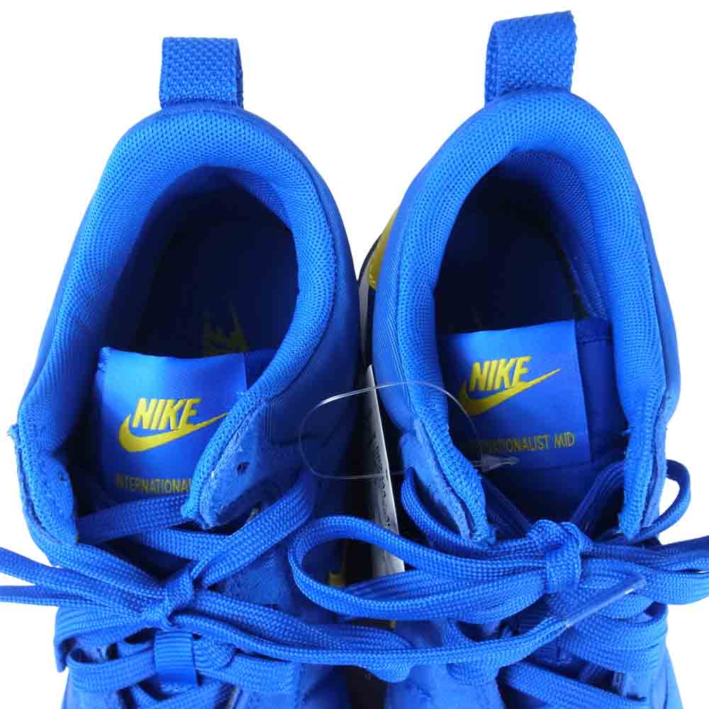 NIKE ナイキ 682844 400 INTERNATIONALIST MID インターナショナリスト ミッド ブルー系 US10.5【中古】