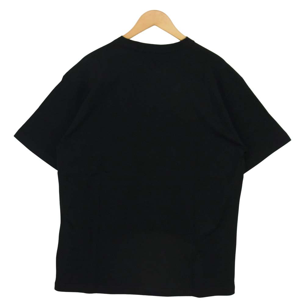 Yohji Yamamoto ヨウジヤマモト POUR HOMME プールオム × NEW ERA ニューエラ HR-T96-078-1A SS COTTON TEE コットン Tシャツ ブラック系 6【新古品】【未使用】【中古】