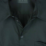 Yohji Yamamoto ヨウジヤマモト UT-B59-080-2 S'YTE 21SS UT-B59-080-2 100/2 Broad Regular Collar Long Shirt ロング シャツ ブラック系 3【新古品】【未使用】【中古】