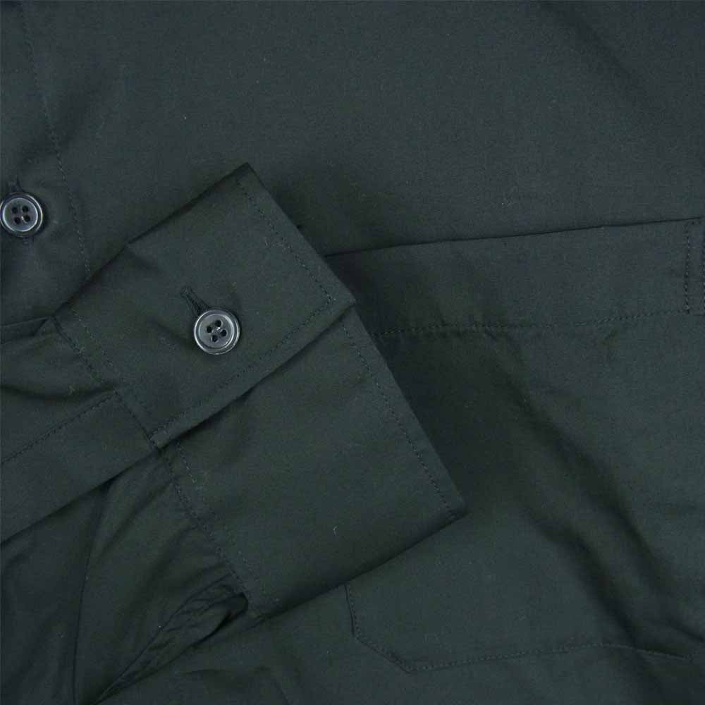 Yohji Yamamoto ヨウジヤマモト UT-B59-080-2 S'YTE 21SS UT-B59-080-2 100/2 Broad Regular Collar Long Shirt ロング シャツ ブラック系 3【新古品】【未使用】【中古】