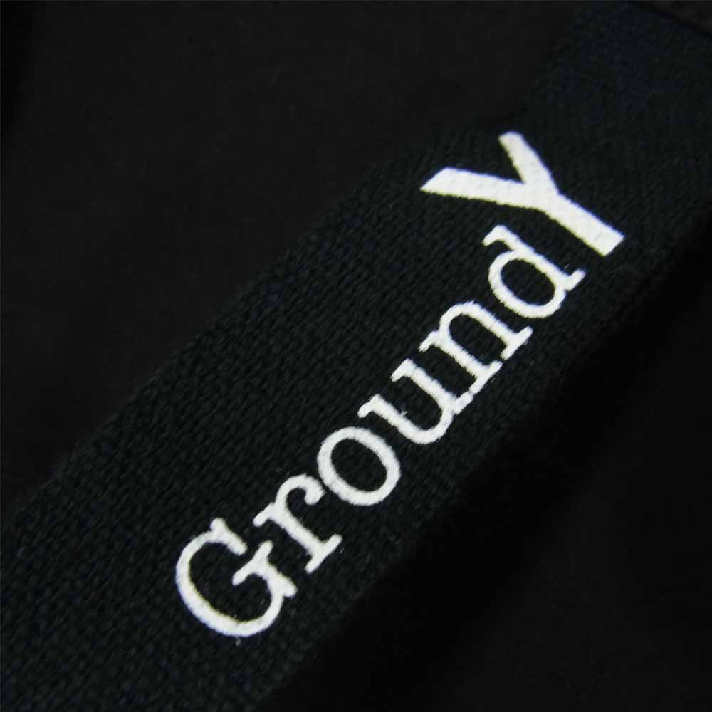 Yohji Yamamoto ヨウジヤマモト GroundY 21SS GT-B13-004 40/2 Cotton Broad Double Collar Big Shirt コットンブロード ダブルカラー ビッグシャツ ブラック系 3【新古品】【未使用】【中古】