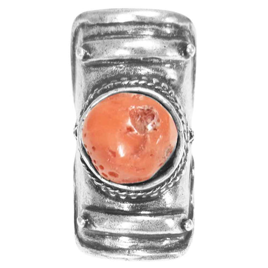 SAINT LAURENT サンローラン 506035Y21C48164 Silver Ring シルバー リング  シルバー系 12号程度【新古品】【未使用】【中古】