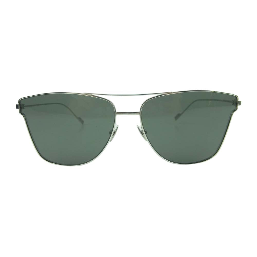 SAINT LAURENT サンローラン 508629Y99178102 SL 51 T 002 クラシック スモーク サングラス シルバー系 63□15-145【新古品】【未使用】【中古】