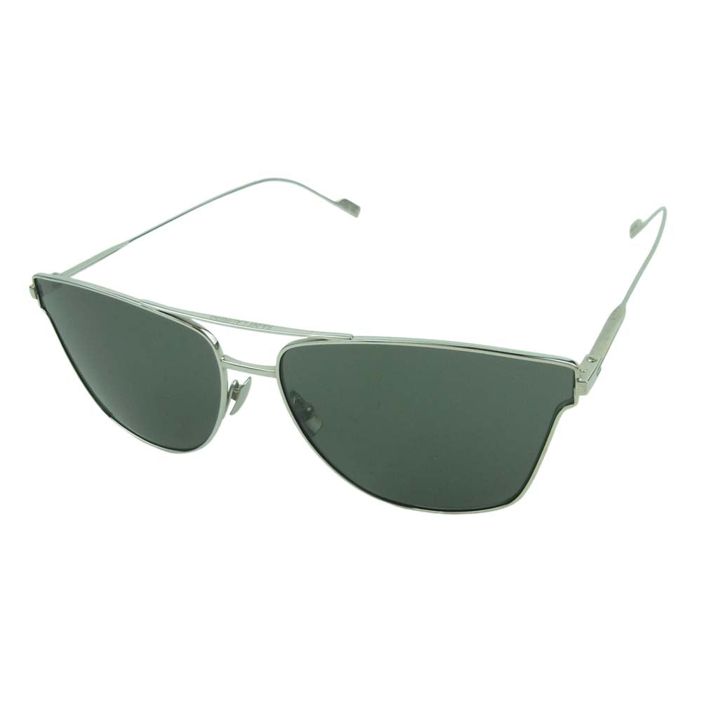 SAINT LAURENT サンローラン 508629Y99178102 SL 51 T 002 クラシック スモーク サングラス シルバー系 63□15-145【新古品】【未使用】【中古】