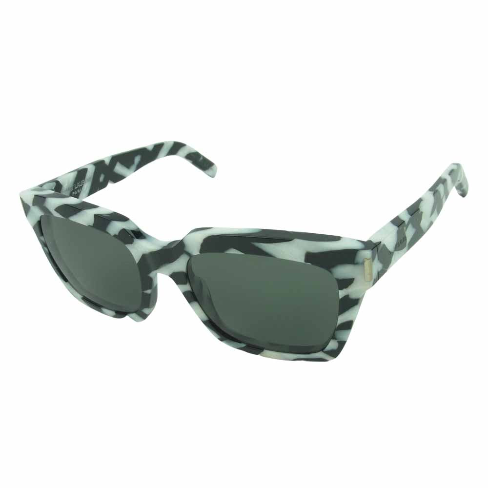 SAINT LAURENT サンローラン 419713Y99181017 BOLD1 016 SUNGLASSES ゼブラ サングラス ブラック系 ホワイト系 54□20-140【新古品】【未使用】【中古】
