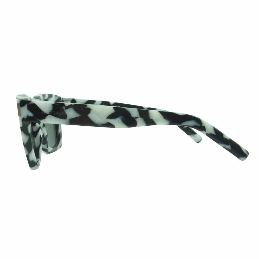 SAINT LAURENT サンローラン 419713Y99181017 BOLD1 016 SUNGLASSES ゼブラ サングラス ブラック系 ホワイト系 54□20-140【新古品】【未使用】【中古】