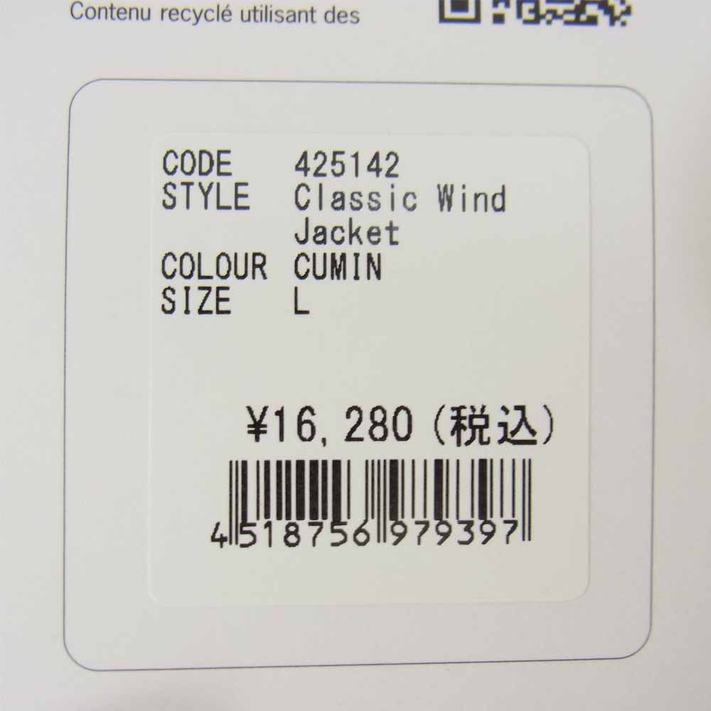 マウンテンイクイップメント  Classic Wind Jacket クラシック ウィンド ジャケット ブラウン系 L【新古品】【未使用】【中古】