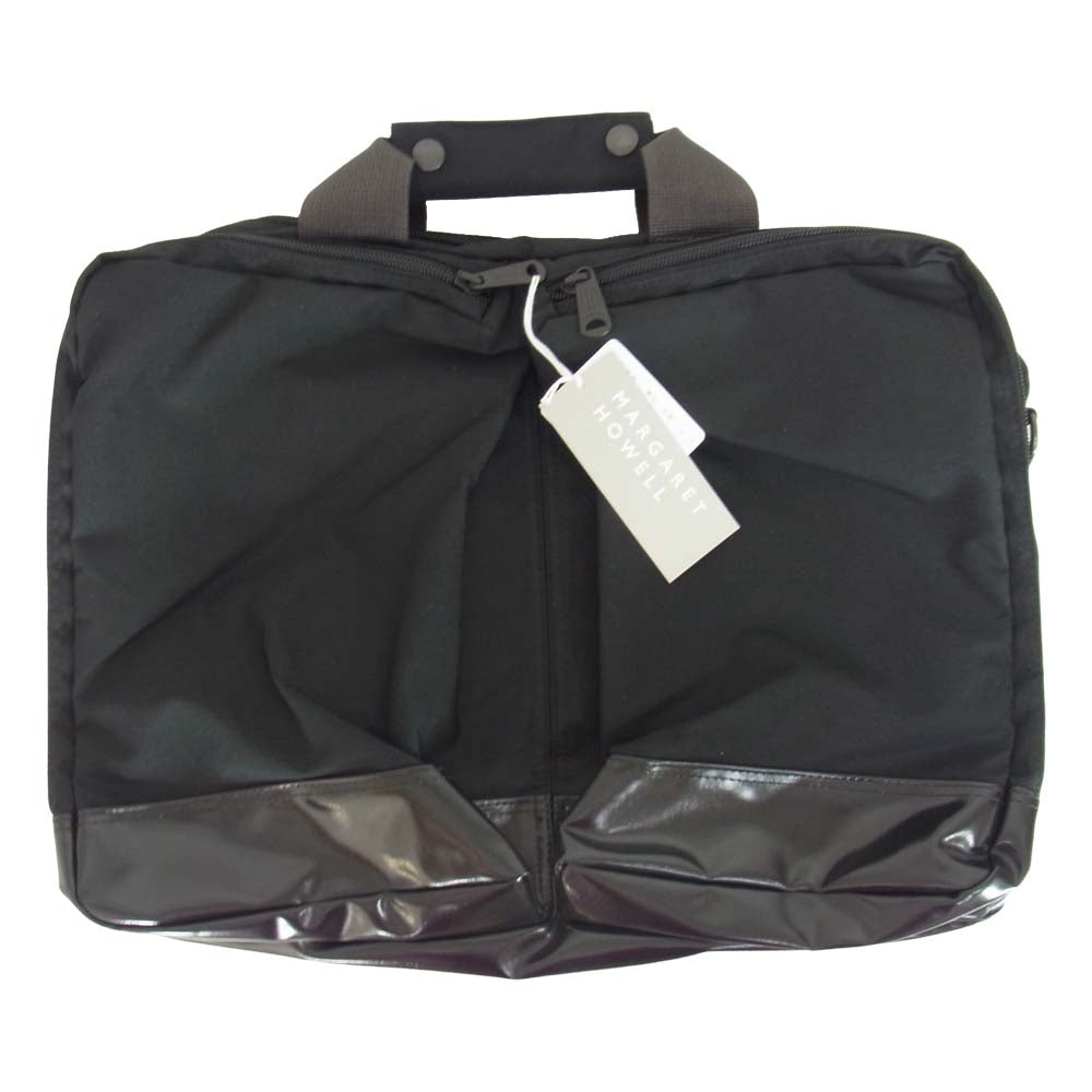 MARGARET HOWELL マーガレットハウエル × ポーター PORTER TETRON COTTON WEATHER CLOTH 2WAYブリーフ ブラック系【新古品】【未使用】【中古】