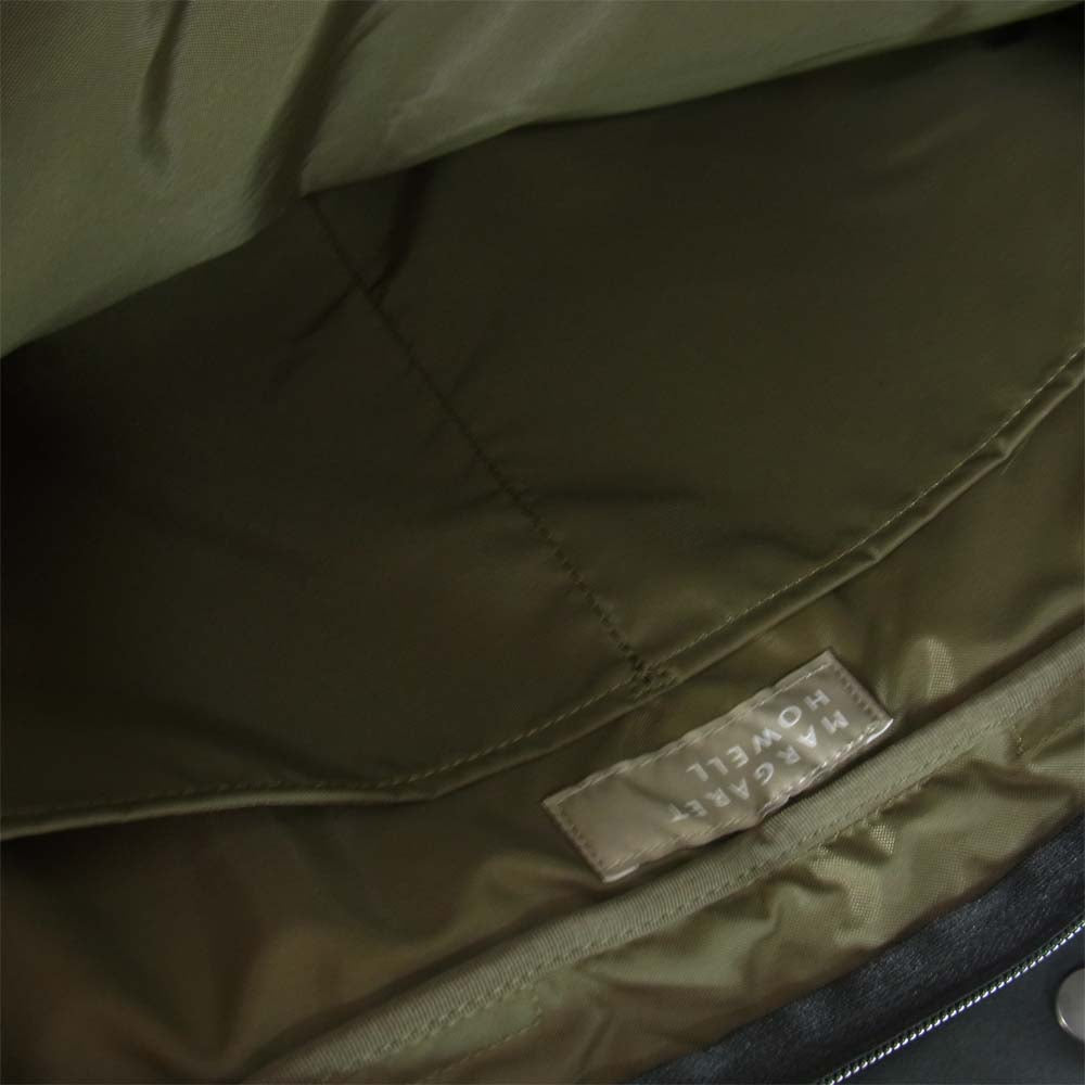 MARGARET HOWELL マーガレットハウエル × ポーター PORTER TETRON COTTON WEATHER CLOTH 2WAYブリーフ ブラック系【新古品】【未使用】【中古】