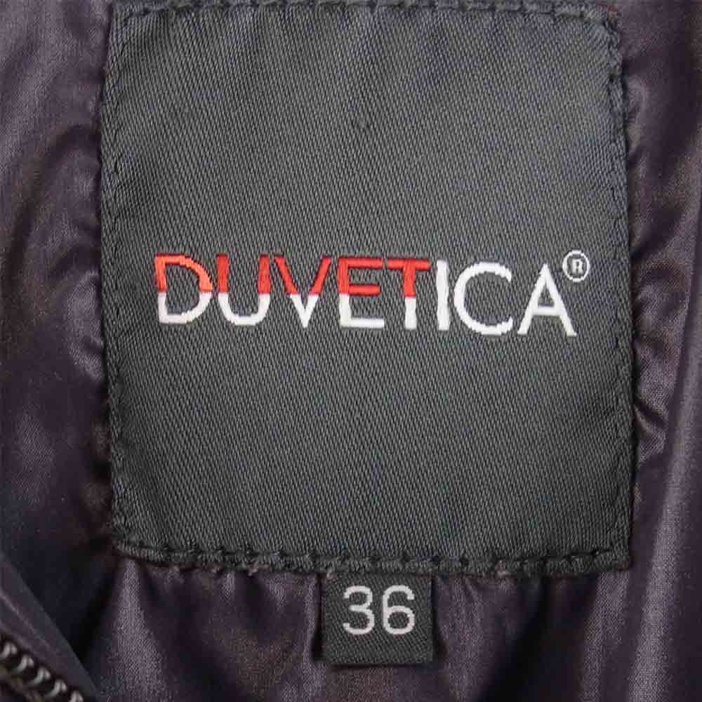 DUVETICA デュベティカ D.030.01.MFN-1001R ADHARA アダラ ラクーン ファー ダウン ジャケット パープル系 36【中古】