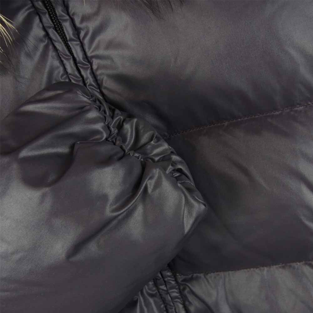 DUVETICA デュベティカ D.030.01.MFN-1001R ADHARA アダラ ラクーン ファー ダウン ジャケット パープル系 36【中古】
